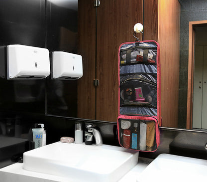 BAGSMART Waterproof Travel Toiletry Bag With Hanger