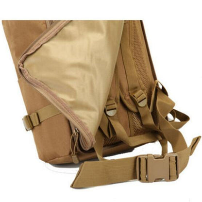 military nylon backpack Men's 60l large capacity camouflage bag
