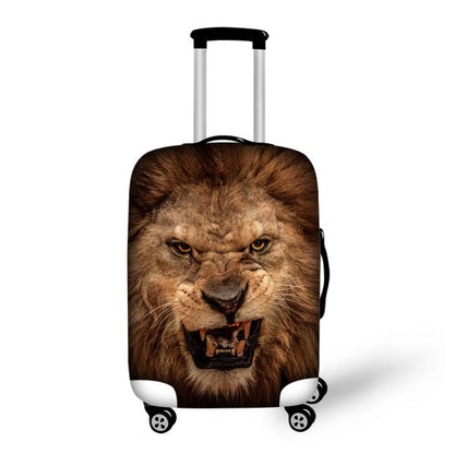FORUDESIGNS Fashion Animal Print Luggage Cover Spandex Travel Suitcase Cover Waterproof Luggage Covers for 18-30 inch Suitcase