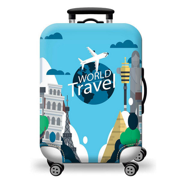 Travel Luggage Protector Elastic Washable Luggage Suitcase Cover  Luggage Cover