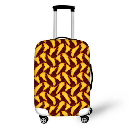 THIKIN African Protective Covers for Suitcases Travel Luggage Suitcase Cover Zipper Suit Thick 18-30 inch Storage Bag Case Cover