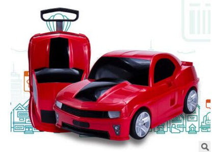 Children Rolling luggage suitcase Kids Suitcase Car Travel Luggage  Travel Trolley Suitcase for boys wheeled suitcase for kids