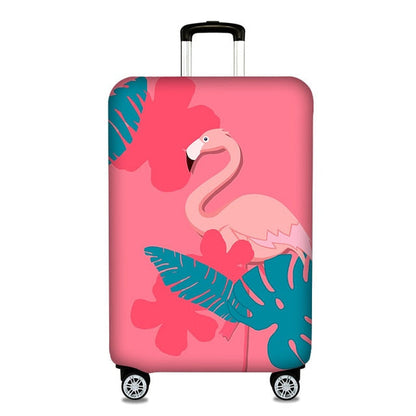 OKOKC World Map Elastic Thick Luggage Cover for Trunk Case Apply to 18''-32'' Suitcase,Suitcase Protective Cover Travel Accessor
