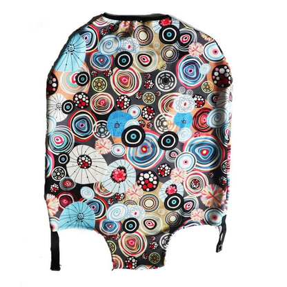 OKOKC World Map Elastic Thick Luggage Cover for Trunk Case Apply to 18''-32'' Suitcase,Suitcase Protective Cover Travel Accessor
