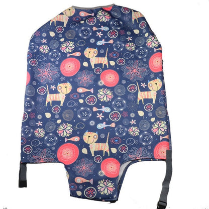 OKOKC World Map Elastic Thick Luggage Cover for Trunk Case Apply to 18''-32'' Suitcase,Suitcase Protective Cover Travel Accessor