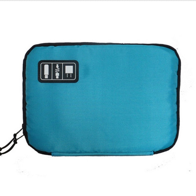 Electronic Accessories Travel Bag High-grade Nylon Waterproof Charger USB Data Cable Accessories package Travel accessories