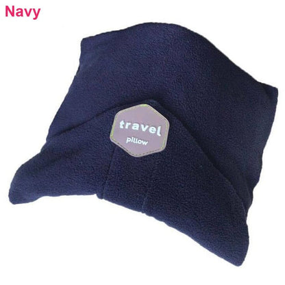 FREE SHIPPING Super soft neck support  cotton polyester travel pillow scarf for men and ladies