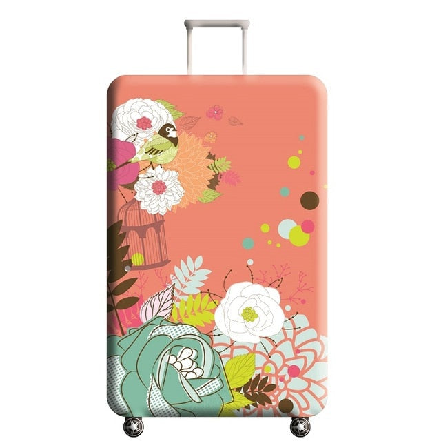 Suitcase Protective Cover Travel Elastic Luggage Cover Travel Accesories Luggage Dustproof Cover Apply to 18-32 inch Suitcase