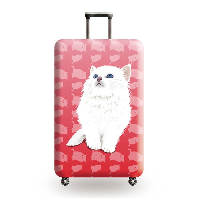 Suitcase Protective Cover Travel Elastic Luggage Cover Travel Accesories Luggage Dustproof Cover Apply to 18-32 inch Suitcase