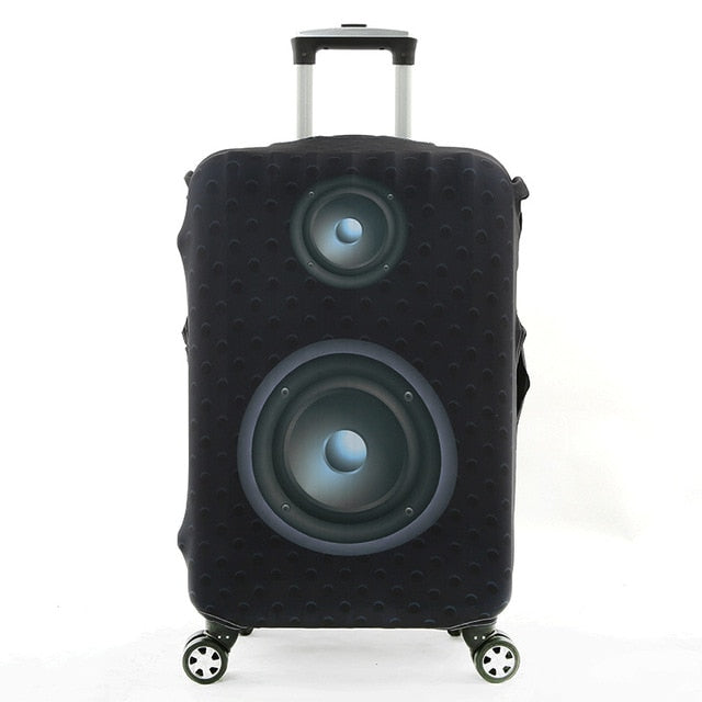 Suitcase Protective Cover Travel Elastic Luggage Cover Travel Accesories Luggage Dustproof Cover Apply to 18-32 inch Suitcase