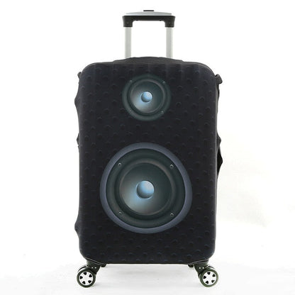 Suitcase Protective Cover Travel Elastic Luggage Cover Travel Accesories Luggage Dustproof Cover Apply to 18-32 inch Suitcase
