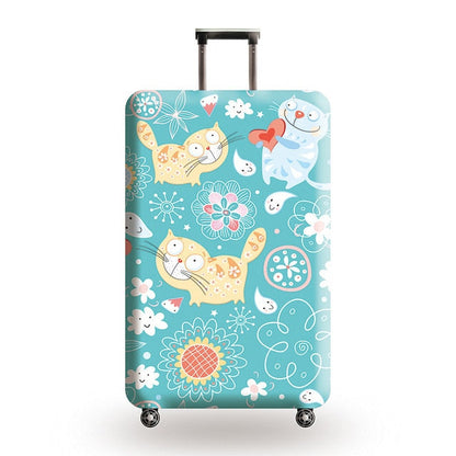Suitcase Protective Cover Travel Elastic Luggage Cover Travel Accesories Luggage Dustproof Cover Apply to 18-32 inch Suitcase