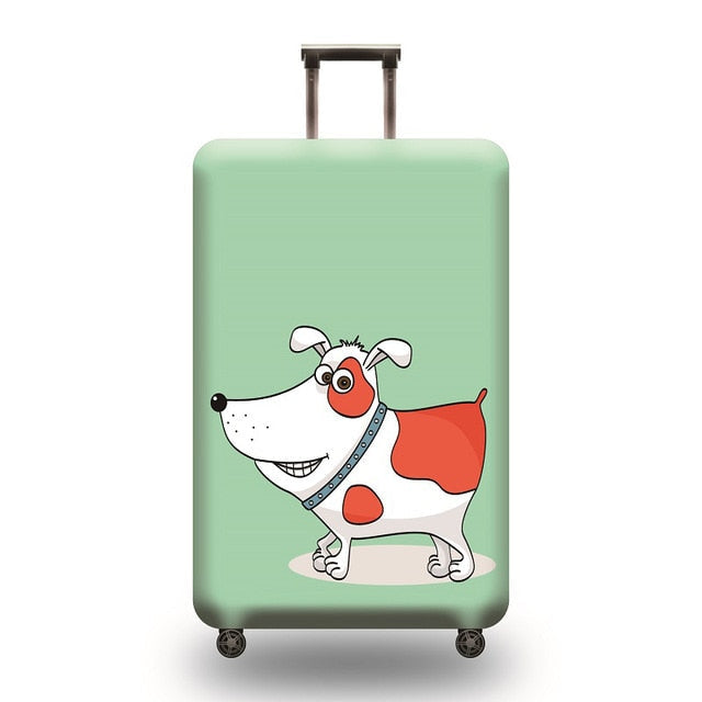 Suitcase Protective Cover Travel Elastic Luggage Cover Travel Accesories Luggage Dustproof Cover Apply to 18-32 inch Suitcase