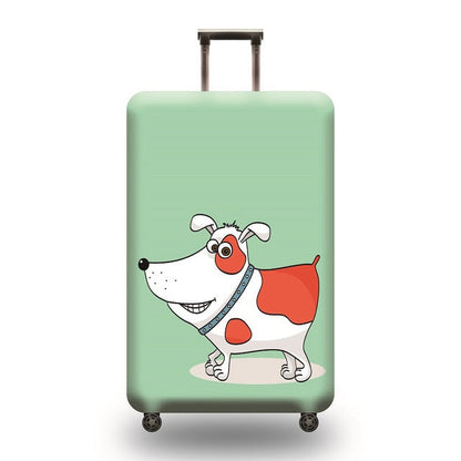 Suitcase Protective Cover Travel Elastic Luggage Cover Travel Accesories Luggage Dustproof Cover Apply to 18-32 inch Suitcase