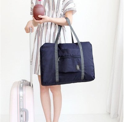 Waterproof Nylon Travel Bags Women Men Large Capacity Folding Duffle Bag Organizer Packing Cubes Luggage Girl Weekend Bag