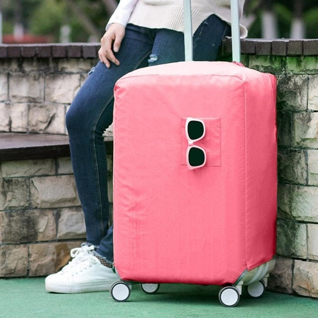 18-20 Inches Travel Luggage Cover Protector Elastic Suitcase Dustproof Bag Suitcase Cover drop shipping Q9 30+