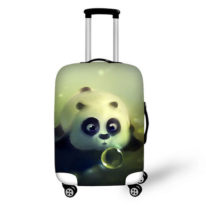 luggage cover protective suitcase cover travel accessories case for suitcase minions panda print design covers for trolley