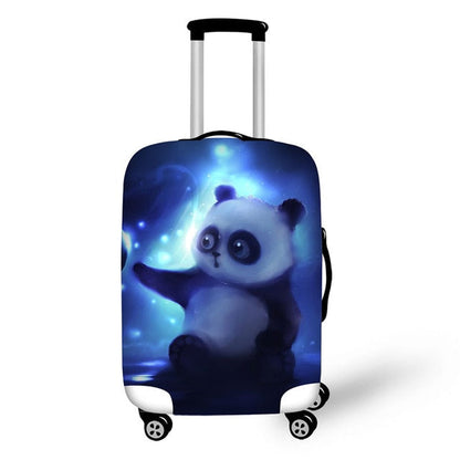luggage cover protective suitcase cover travel accessories case for suitcase minions panda print design covers for trolley