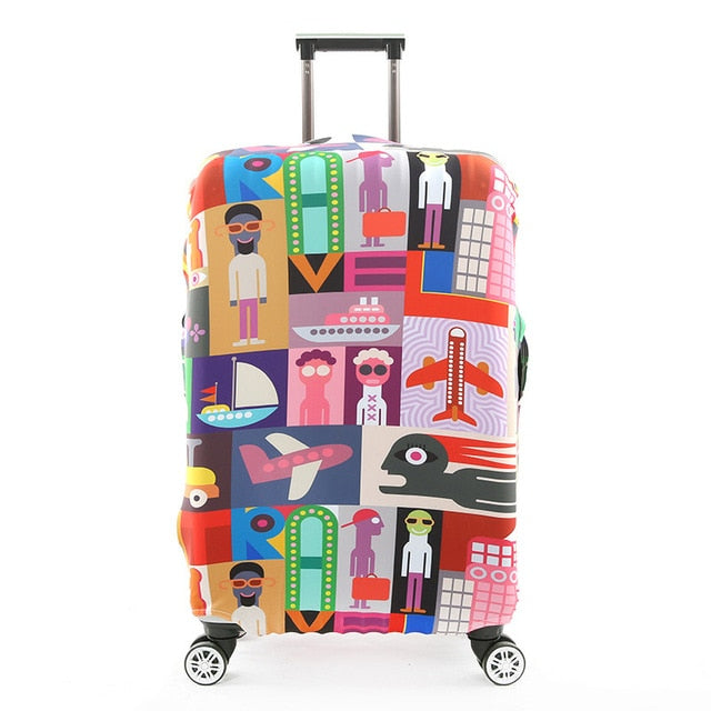 Elastic Travel Luggage Protective Cover Travel Suitcase Cover For 18-32 Inch Trolley suitcase dust cover Travel accessories