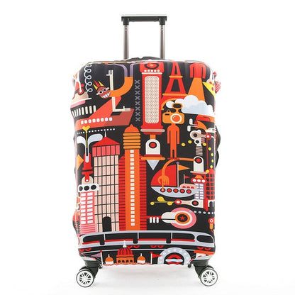 Elastic Travel Luggage Protective Cover Travel Suitcase Cover For 18-32 Inch Trolley suitcase dust cover Travel accessories