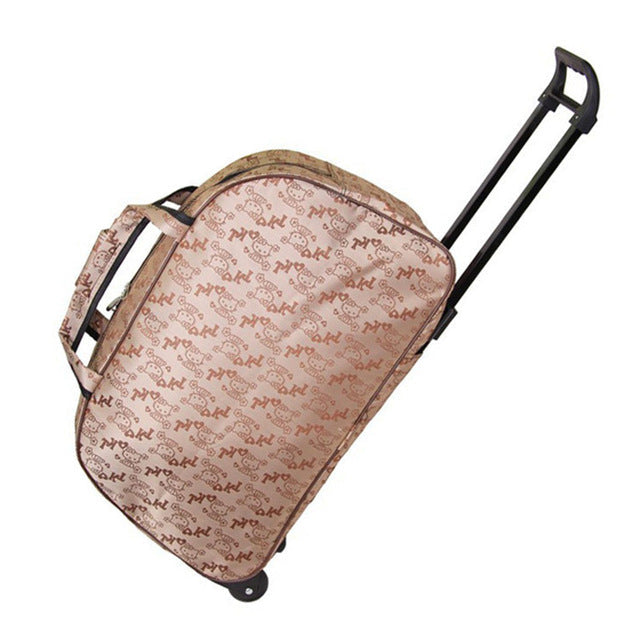 Fashion Waterproof Women Travel Bags Men Trolley Luggage Bag Travel Bag with wheels Travel accessories