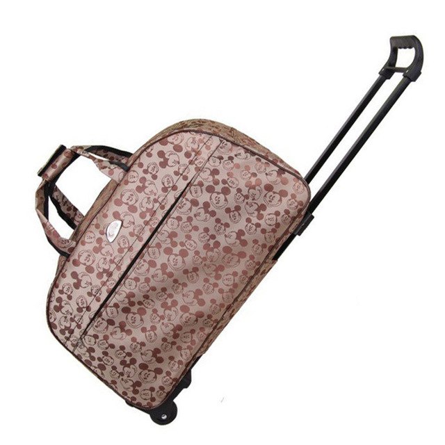 Fashion Waterproof Women Travel Bags Men Trolley Luggage Bag Travel Bag with wheels Travel accessories