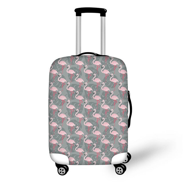 Customized Image Travel Luggage Suitcase Protective Cover Dachshund Dog print Stretch Dustproof Protective Cover Suitcase Cover