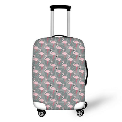 Customized Image Travel Luggage Suitcase Protective Cover Dachshund Dog print Stretch Dustproof Protective Cover Suitcase Cover