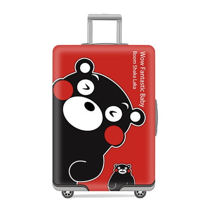 Luggage cover Elastic travel trolley suitcase  protective Baggage cover Cartoon suitcase cover Child Cartoon Travel Accessories