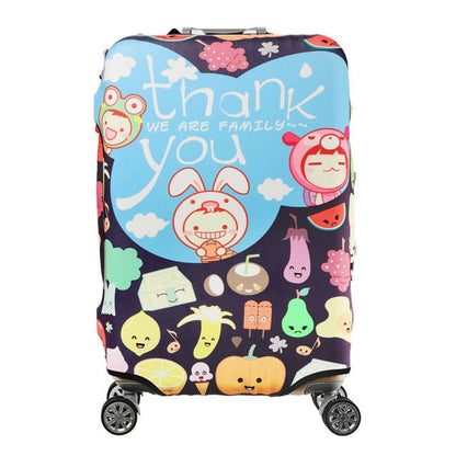 Luggage cover Elastic travel trolley suitcase  protective Baggage cover Cartoon suitcase cover Child Cartoon Travel Accessories