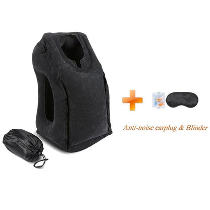 Inflatable Travel Pillow For Airplanes, Car/Train/Office/School Nap Travel Pillow For Sleeping Airplane Pillow