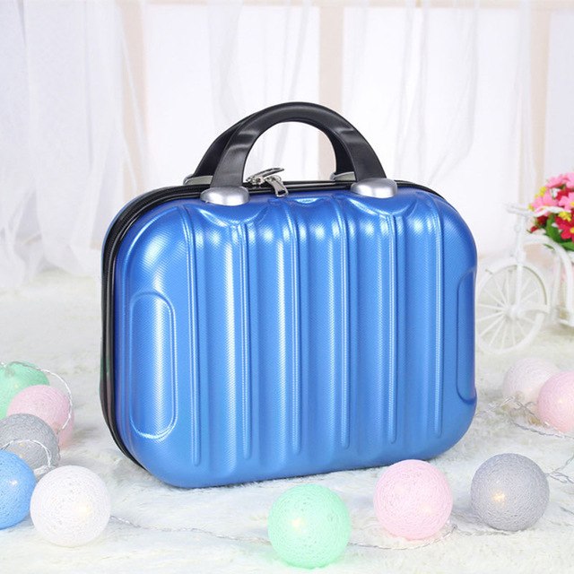 14 inch popular cosmetic case suitcase cute boarding mini suitcase suitcase short travel portable storage box