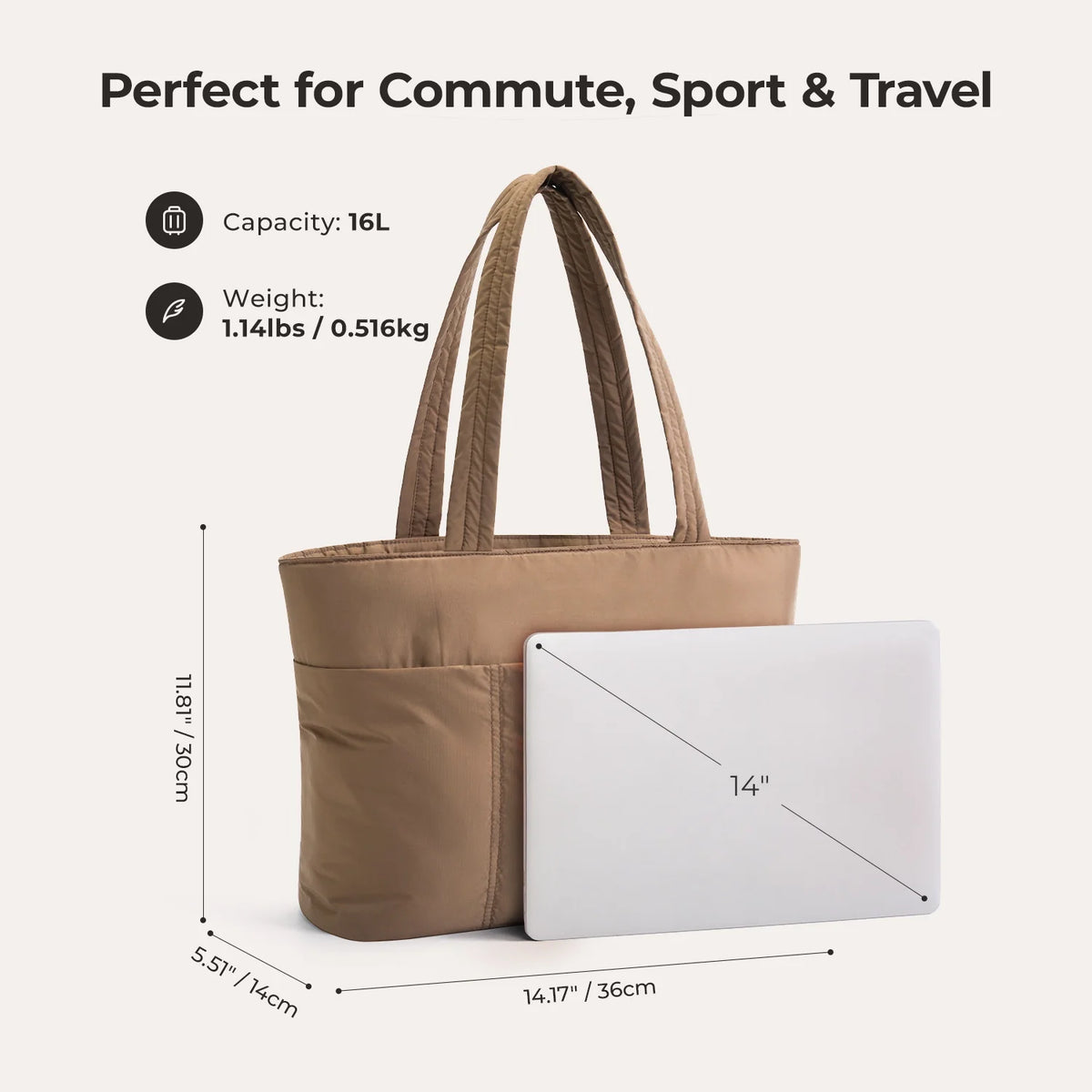 Puffy Tote Bag